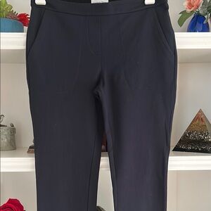 Blue Ankle Cropped Tailored Pants #60